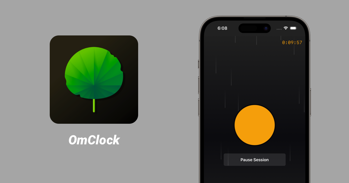 OmClock - Meditation Timer App for iOS